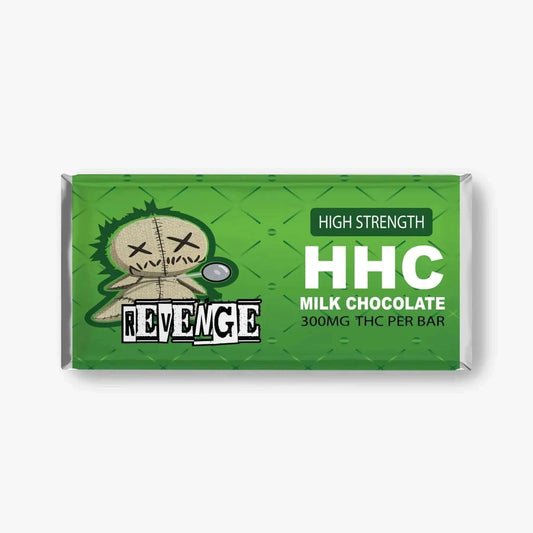 HHC / MILK CHOCOLATE BAR / REVENGE / 300mg - lakenormanhempco