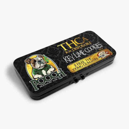 THC-A DISPOSABLE 2g / KEY LIME COOKIES / TWO 100 MG D8 GUMMIES / REVENGE / POOCH - lakenormanhempco